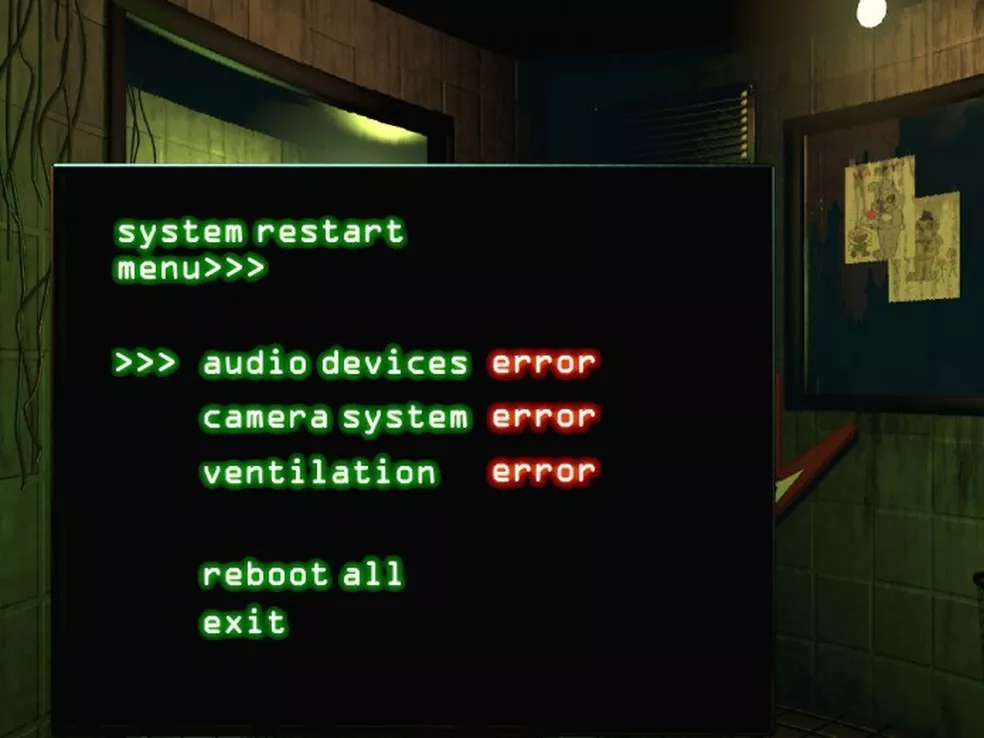 Gameplay de FNAF 3